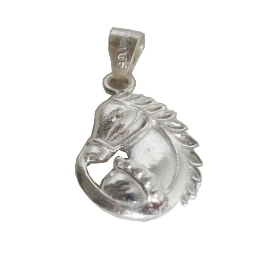 Solid Pure 925 Fine Silver Horse Design Pendants