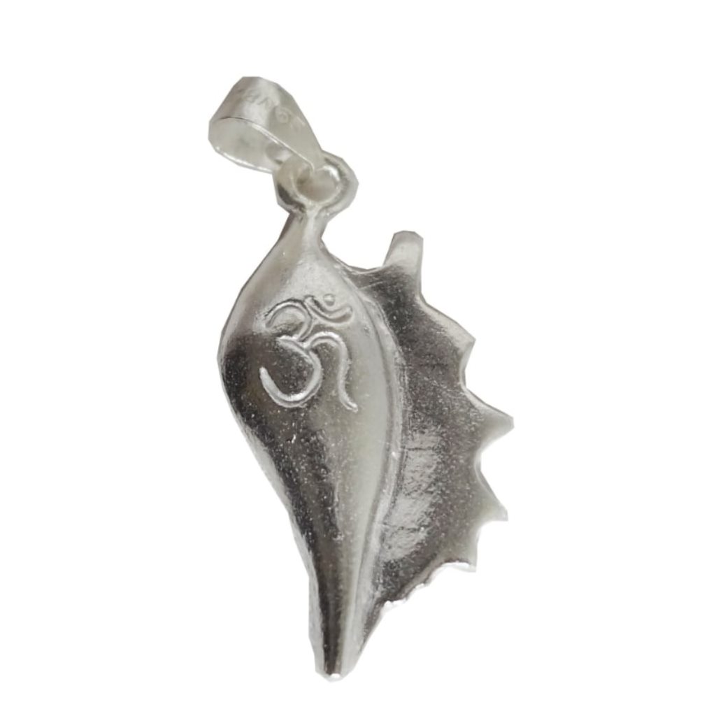 Solid Pure 925 Fine Silver Shell Design Pendants