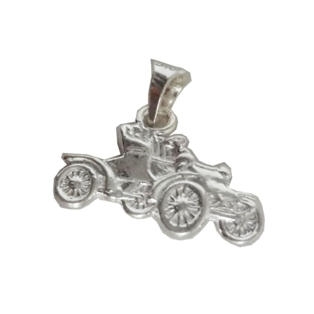 Solid Pure 925 Fine Silver Car Design Pendants