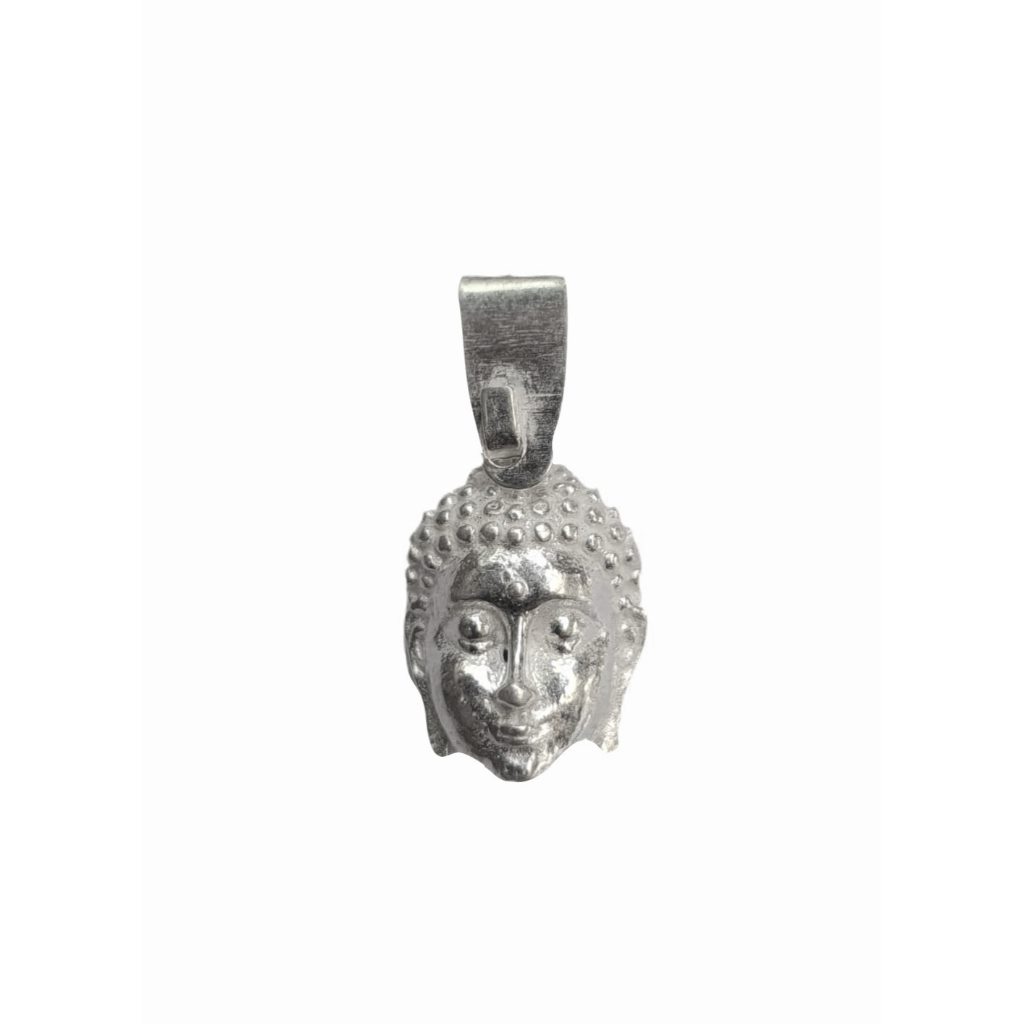 Solid Pure 925 Fine Silver Gautam Buddha Design Pendants