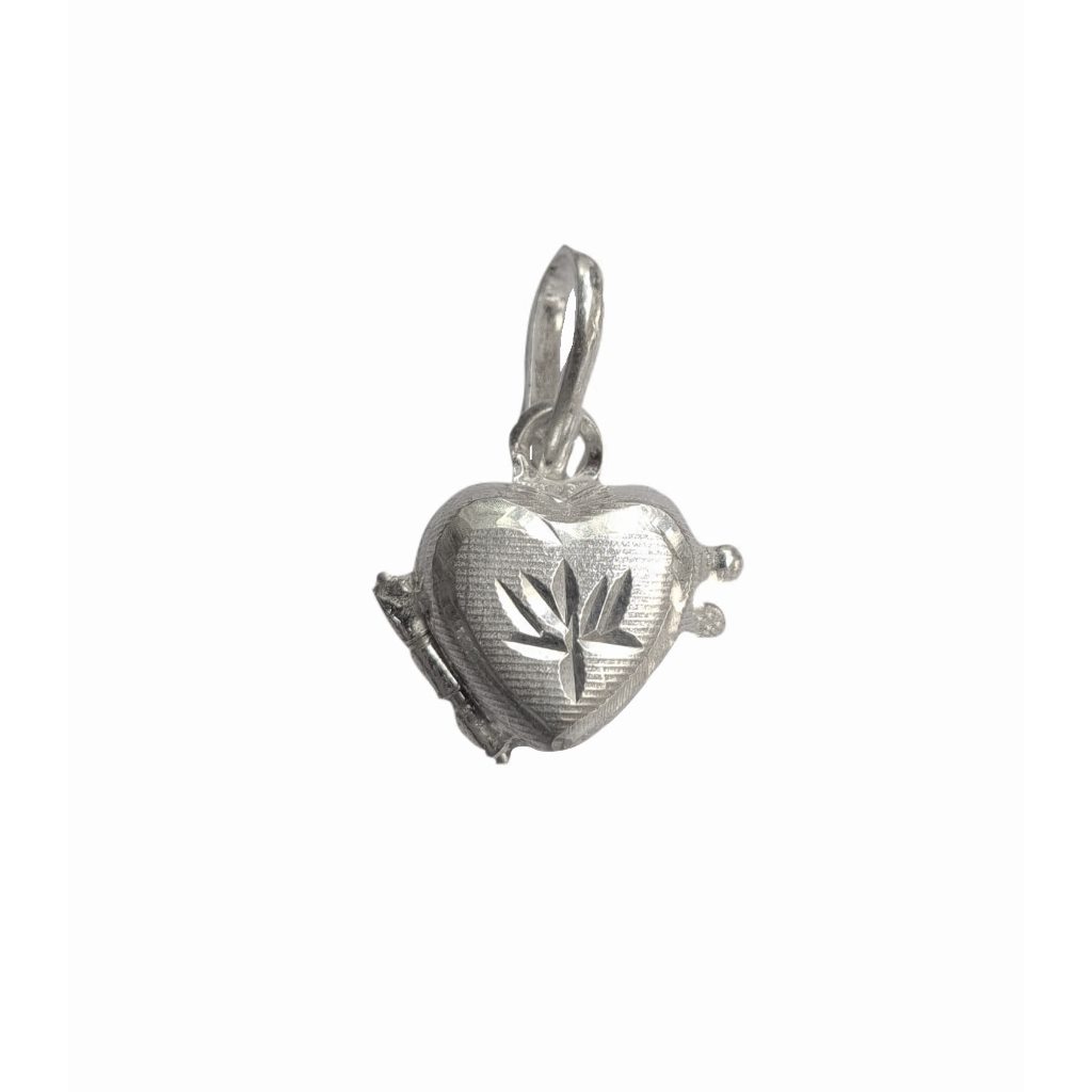 Solid Pure 925 Fine Silver Heart Design Lockets