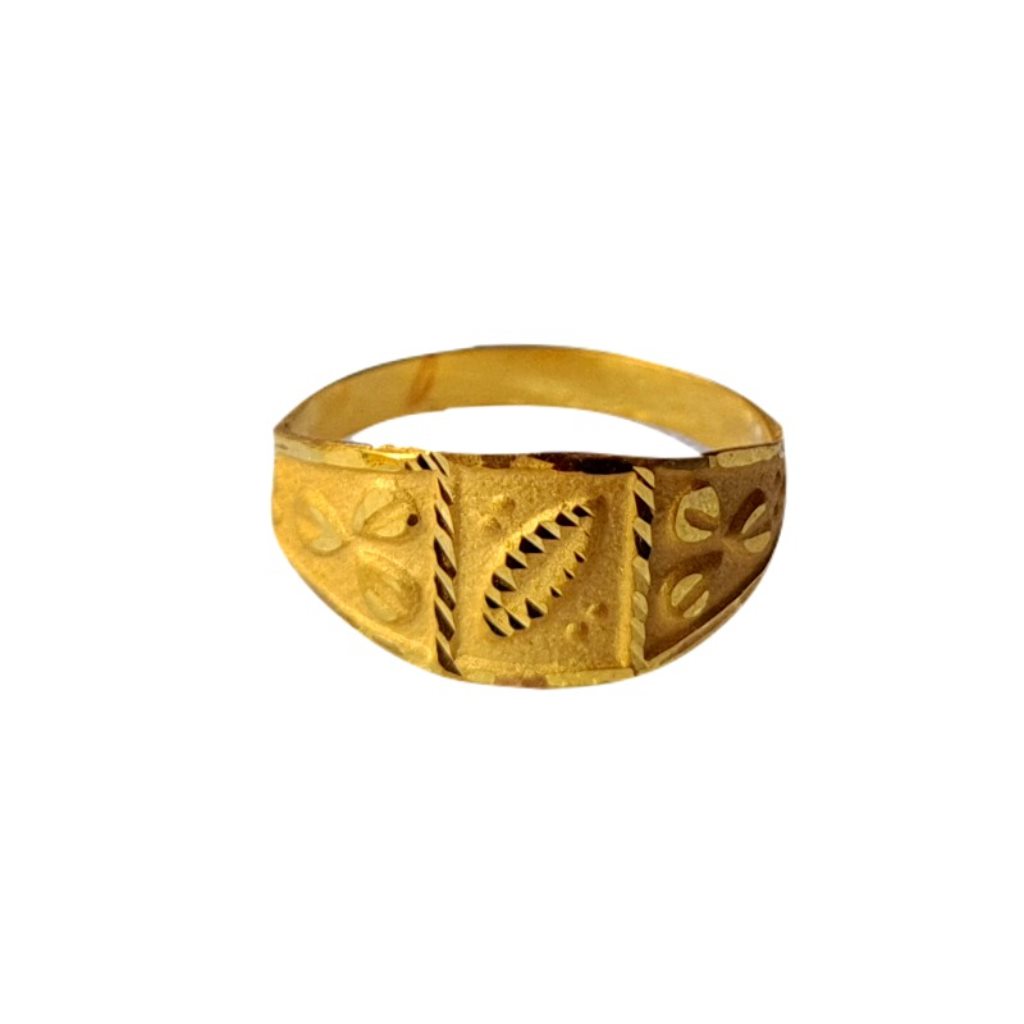 Solid 22K/18K/14K Fine Gold Certified Stamped Unique Design Kid’s Ring ...