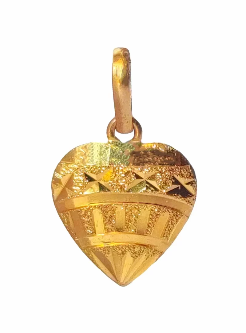 22K/18K Real Certified Fine Yellow Gold Magnificient Womens Pendant