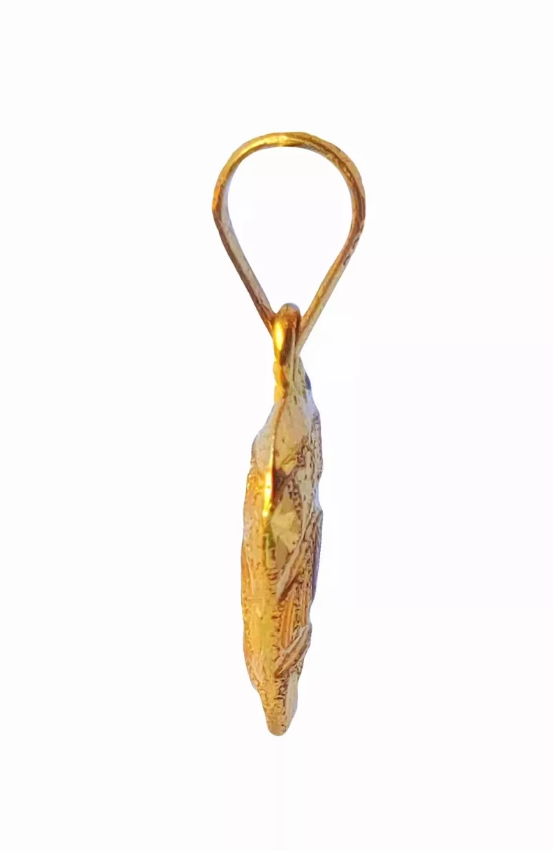 22K/18K Real Certified Fine Yellow Gold Magnificient Womens Pendant - Image 2