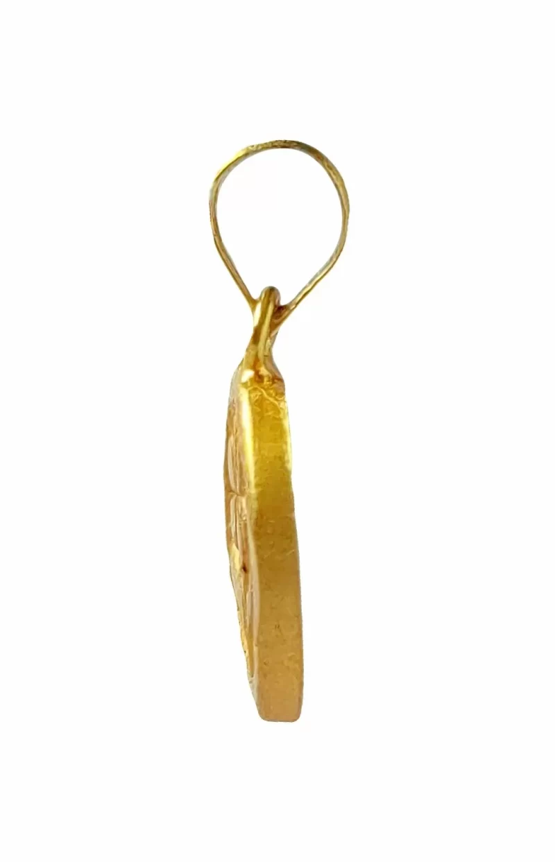 22K/18K Real Certified Fine Yellow Gold Beautiful  Womens Pendant - Image 3