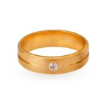 Solid 22K/18K Fine Yellow Gold Certified Mens And Boys Band Ring - Image 2