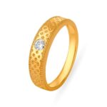 Solid 22K/18K Fine Yellow Gold Certified Mens And Boys Band Ring