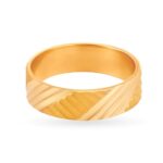 Solid 22K/18K Fine Yellow Gold Certified Mens And Boys Band Ring - Image 2