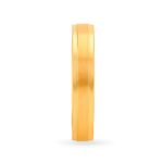 Solid 22K/18K Fine Yellow Gold Certified Mens And Boys Band Ring - Image 3