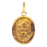 22K/18K Real Certified Fine Yellow Gold Magnificient Womens Pendant - Image 2