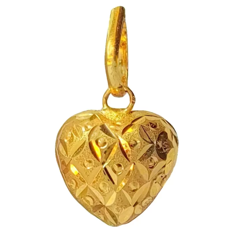 22K/18K Real Certified Fine Yellow Gold Magnificient Womens Pendant