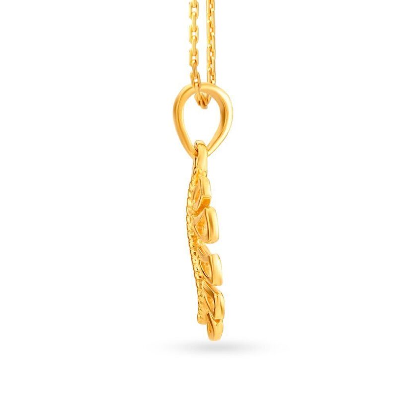 22K/18K Real Certified Fine Yellow Gold Irrestible Womens Pendant - Image 2