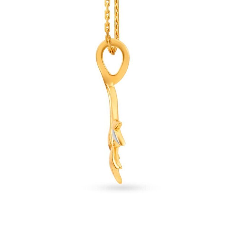 22K/18K Real Certified Fine Yellow Gold Irrestible Womens Pendant - Image 2