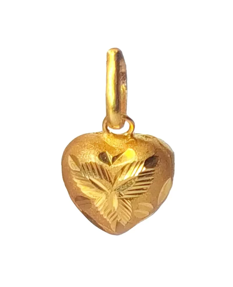 22K/18K Real Certified Fine Yellow Gold Beautiful  Womens Pendant