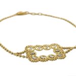 22K Pure Fine Yellow Gold Certified Stamped Elegant Design Womens Bracelet - Image 2
