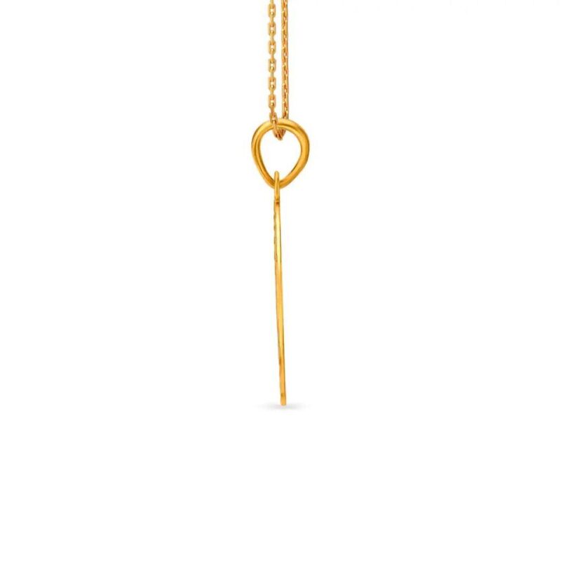 22K/18K Real Certified Fine Yellow Gold Classy Mens Pendant - Image 2