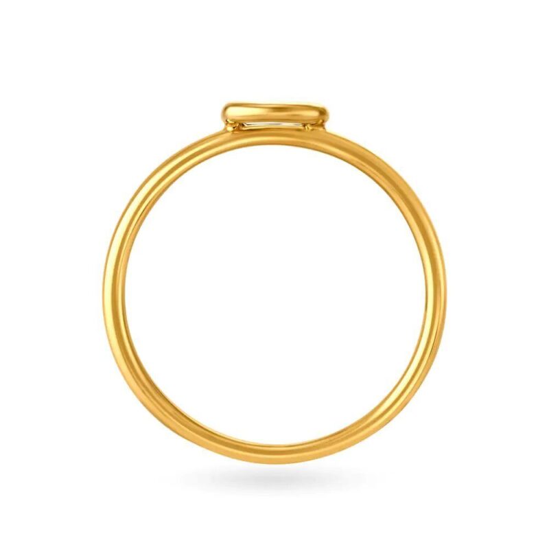 Solid 22K/18K Fine Yellow Gold Certified Women And Girls Band Ring - Image 3