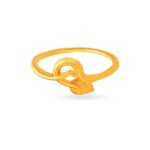 Solid 22K/18K Fine Yellow Gold Certified Women And Girls Stack Ring - Image 2