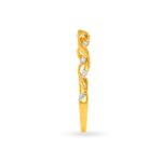 Solid 22K/18K Fine Yellow Gold Certified Women And Girls Stack Ring - Image 3