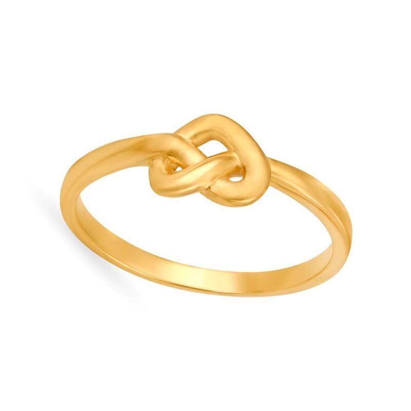 Solid 22K/18K Fine Yellow Gold Certified Women And Girls Band Ring - Image 3