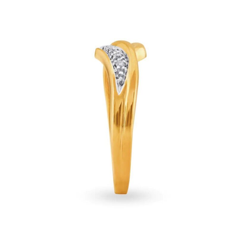 Solid 22K/18K Fine Yellow Gold Certified Women And Girls Band Ring - Image 3
