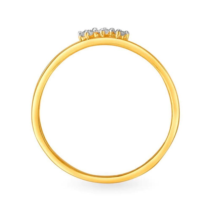 Solid 22K/18K Fine Yellow Gold Certified Women And Girls Band Ring - Image 3