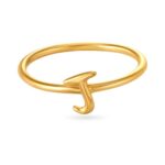 Solid 22K/18K Fine Yellow Gold Certified Women And Girls Band Ring - Image 2