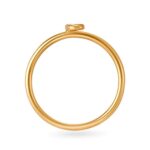 Solid 22K/18K Fine Yellow Gold Certified Women And Girls Band Ring - Image 3