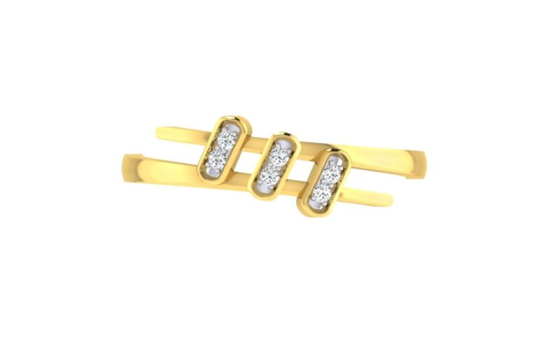 Solid 22K/18K Fine Yellow Gold Certified Women And Girls Band Ring