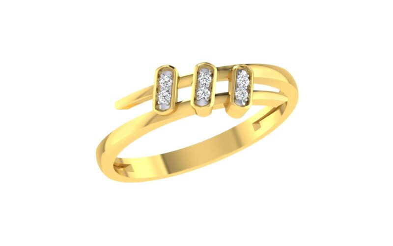 Solid 22K/18K Fine Yellow Gold Certified Women And Girls Band Ring - Image 2