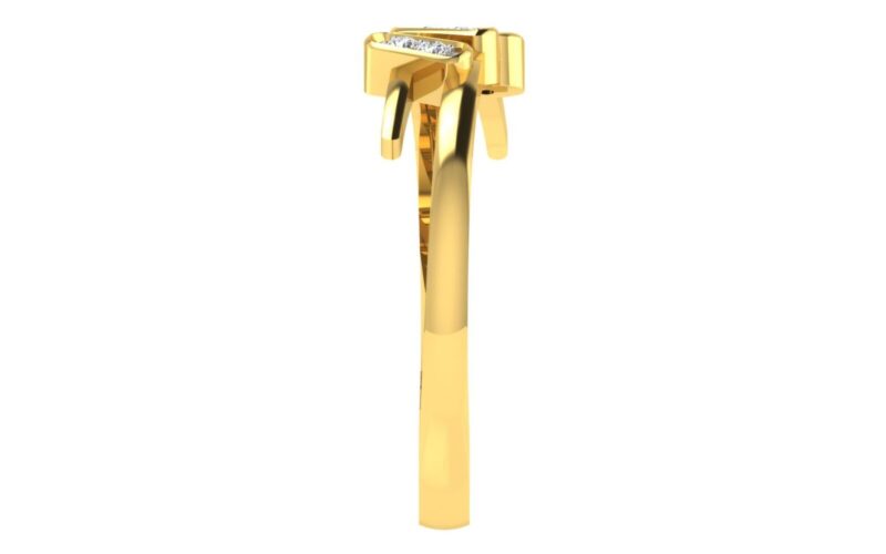Solid 22K/18K Fine Yellow Gold Certified Women And Girls Band Ring - Image 3