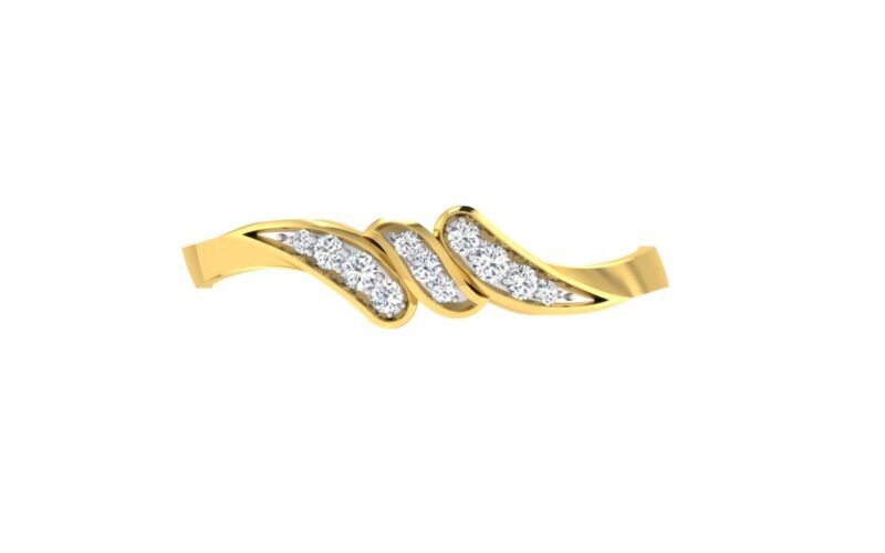 Solid 22K/18K Fine Yellow Gold Certified Women And Girls Band Ring