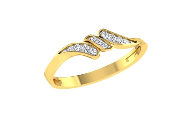 Solid 22K/18K Fine Yellow Gold Certified Women And Girls Band Ring - Image 2