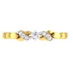 Solid 22K/18K Fine Yellow Gold Certified Women And Girls Band Ring